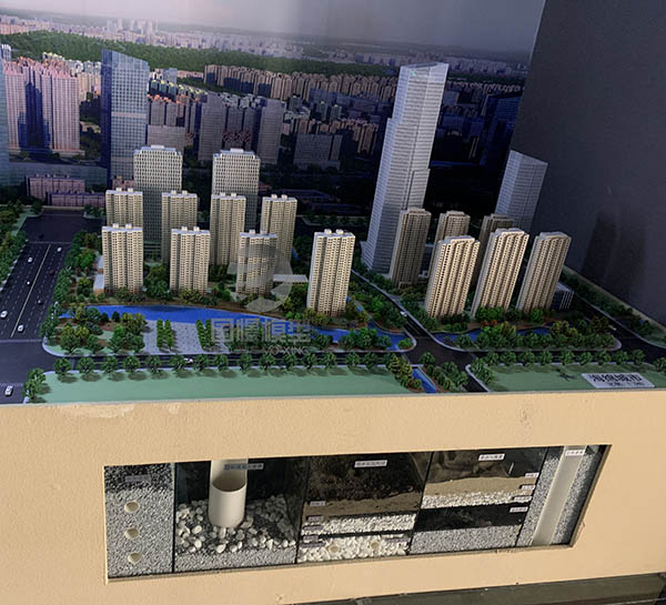 横峰县建筑模型